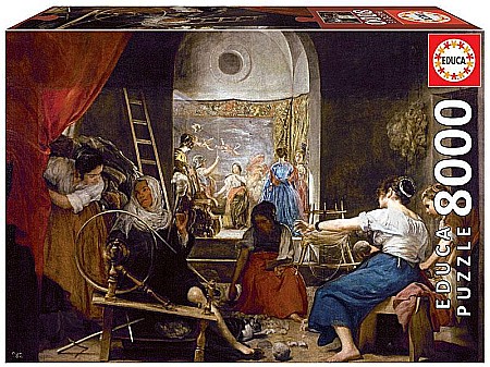 Puzzle 8000 piese - Puzzle 8000 piese The Spinners or Fable of Arachne, Diego Velazquez 18584