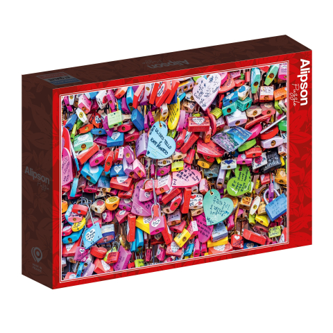 Puzzle - Puzzle Alipson Love Padlocks – 1000 piese