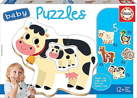 Puzzle - Puzzle Baby The Farm 17574