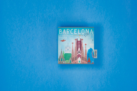 Puzzle Barcelona Gaudi, Londji [1]