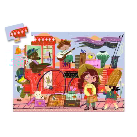 Puzzle Calatoria Miei, Djeco [1]