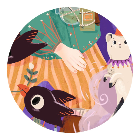 Puzzle gigant Magicianul Pio, Djeco [1]