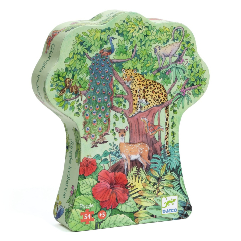 Jocuri - Puzzle Jungla Indiana, Djeco
