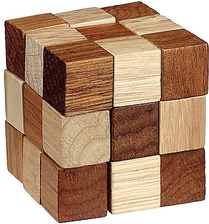 Puzzle-uri logice - Puzzle logic din lemn Be Clever Cub