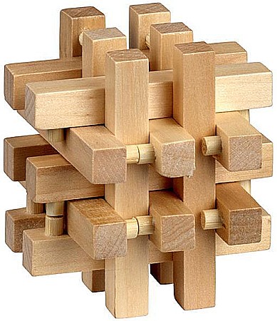 Puzzle-uri logice - Puzzle logic din lemn Be Clever Cusca