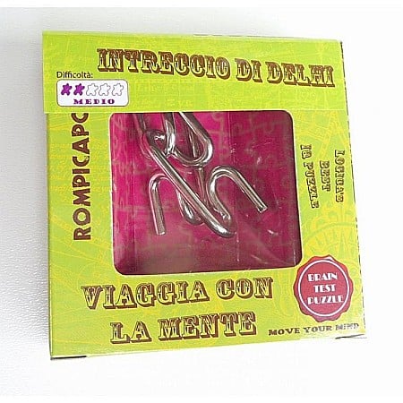 Puzzle-uri din metal - Puzzle metalic Delhi Interlacement