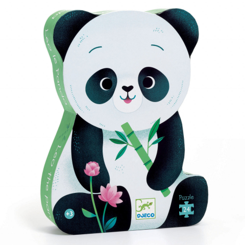 Jocuri - Puzzle Panda Leo, Djeco