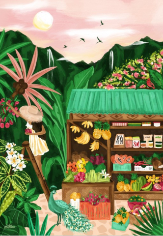 Puzzle Pieces & Peace – Coco, Mango, Passion – 1000 piese [1]