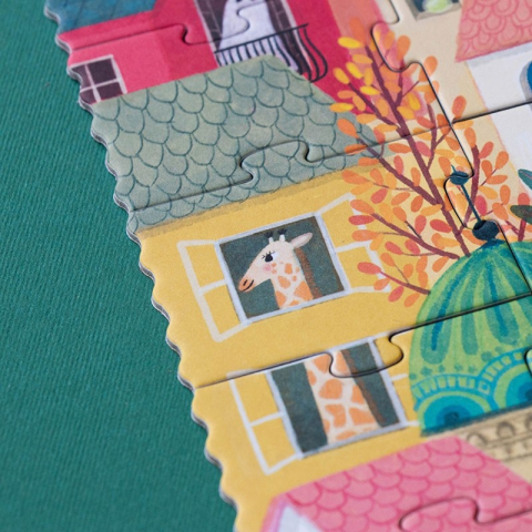 Puzzle Priveste cerul, Londji [4]