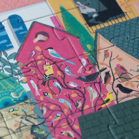 Puzzle Priveste cerul, Londji [3]