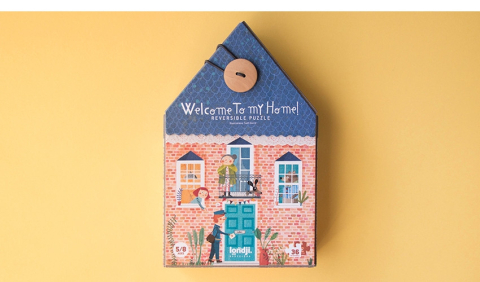 Puzzle reversibil Bun venit acasa, Londji [2]