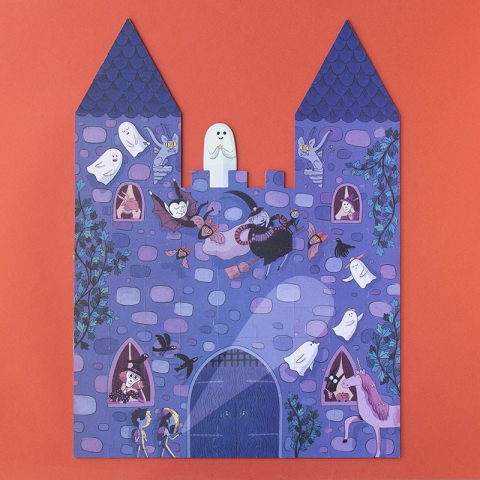 Puzzle reversibil Castelul bantuit, Londji [2]