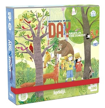 Jocuri - Puzzle reversibil Noapte si zi, Londji