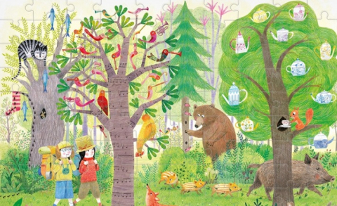 Puzzle reversibil Noapte si zi, Londji [2]