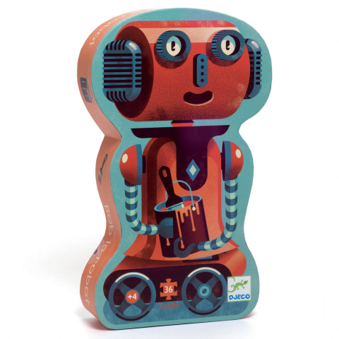 Jocuri - Puzzle Robotul Bob, Djeco