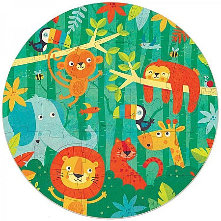Puzzle rotund 28 piese The Jungle Educa 18906 [1]