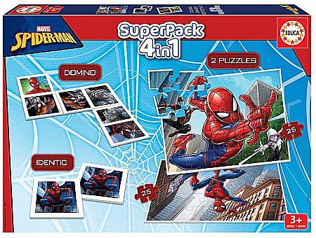 Puzzle - Puzzle Superpack Spider-Man Educa 19353