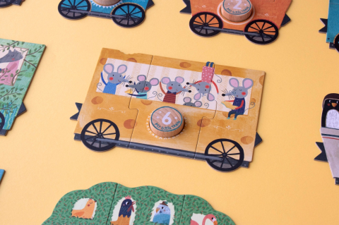 Puzzle Trenuletul meu, Londji [3]