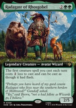 Singles Trading Card Games - Radagast of Rhosgobel The Hobbit: Extras - Singles 309