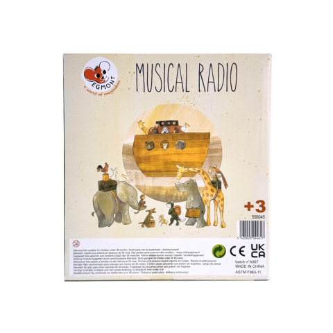 Radio muzical pentru copii Arca lui Noe, Egmont Toys [3]