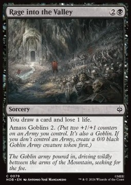 Singles Trading Card Games - Rage into the Valley The Hobbit - Singles 79 FOILED
