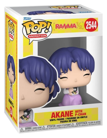 PRECOMENZI - Ranma 1/2 POP! Animation Vinyl Figure Akane & P-Chan 9 cm