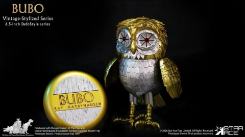 PRECOMENZI - Ray Harryhausen Collection DefoStyle Soft-vinyl Statue Bubo 17 cm