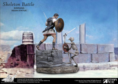 Ray Harryhausen Diorama 1/8 Skeleton Battle Scene 30 cm [6]