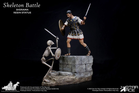 Ray Harryhausen Diorama 1/8 Skeleton Battle Scene 30 cm [7]