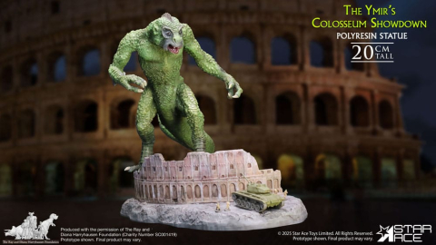 PRECOMENZI - Ray Harryhausen Diorama 1/8 The Ymir's Colosseum Showdown 20 cm