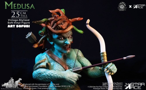 Ray Harryhausen Soft Vinyl Statue Medusa (Vintage-Style) 25 cm [3]