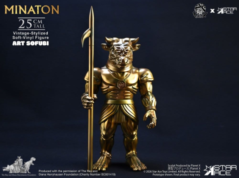 Ray Harryhausen Soft Vinyl Statue Minaton Vintage-Style 25 cm [7]