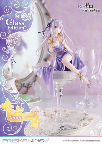Re:Zero Prisma Wing Statue 1/7 Emilia Glass Edition 29 cm [17]