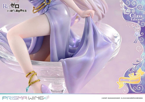 Re:Zero Prisma Wing Statue 1/7 Emilia Glass Edition 29 cm [15]