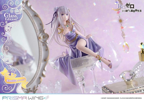 Re:Zero Prisma Wing Statue 1/7 Emilia Glass Edition 29 cm [19]