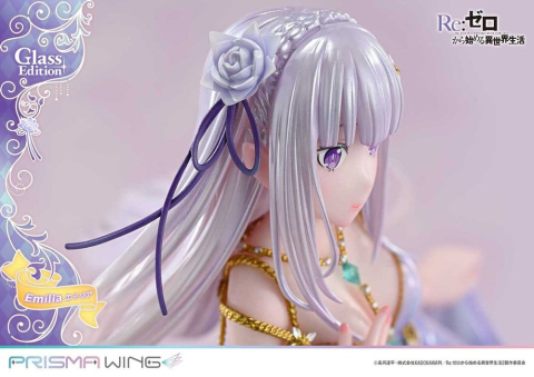 Re:Zero Prisma Wing Statue 1/7 Emilia Glass Edition 29 cm [13]