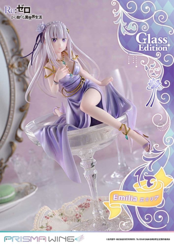 Re:Zero Prisma Wing Statue 1/7 Emilia Glass Edition 29 cm [18]