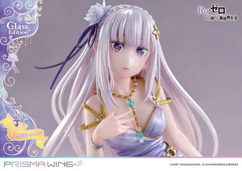 Re:Zero Prisma Wing Statue 1/7 Emilia Glass Edition 29 cm [12]