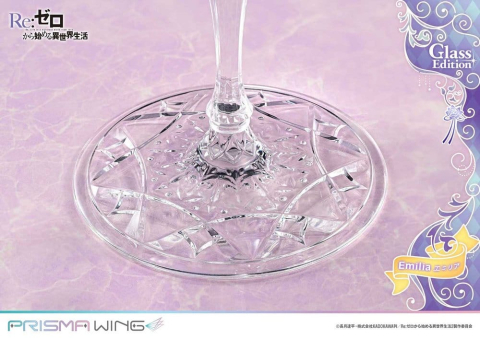 Re:Zero Prisma Wing Statue 1/7 Emilia Glass Edition 29 cm [16]
