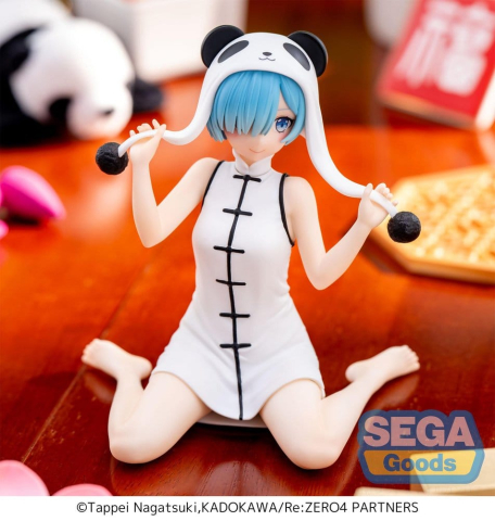 Re:Zero Rem Panda Yumemirize - Statueta Anime SEGA 11 cm [3]