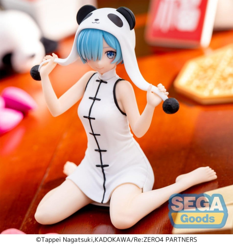 Re:Zero Rem Panda Yumemirize - Statueta Anime SEGA 11 cm [4]