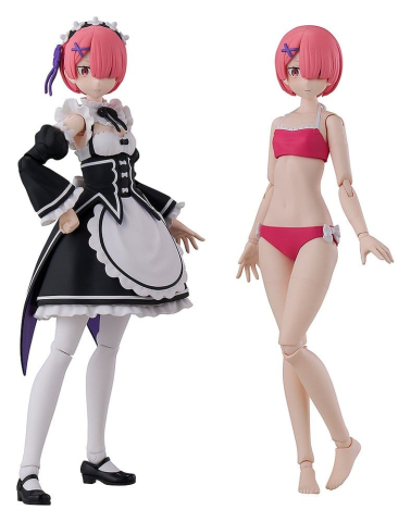 Re:ZERO -Starting Life in Another World- Kadokawa Plastic Model Series Plastic Model Kit Ram DX Ver. 16 cm [13]
