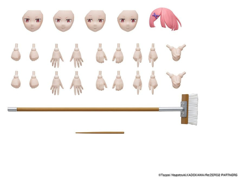 Re:ZERO -Starting Life in Another World- Kadokawa Plastic Model Series Plastic Model Kit Ram DX Ver. 16 cm [10]