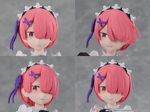 Re:ZERO -Starting Life in Another World- Kadokawa Plastic Model Series Plastic Model Kit Ram DX Ver. 16 cm [11]