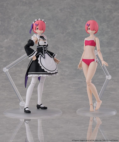 Jucarii - Re:ZERO -Starting Life in Another World- Kadokawa Plastic Model Series Plastic Model Kit Ram DX Ver. 16 cm