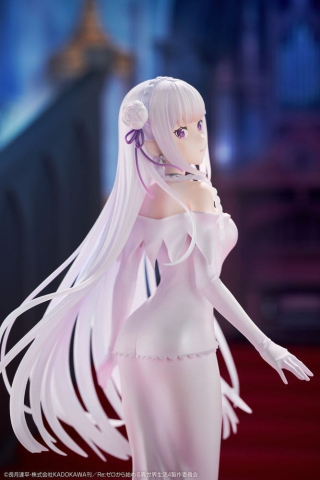 Re:ZERO -Starting Life in Another World- PVC Figure 1/7 Emilia Wedding dress Ver. 24 cm [13]