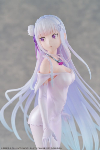 Re:ZERO -Starting Life in Another World- PVC Figure 1/7 Emilia Wedding dress Ver. 24 cm [5]