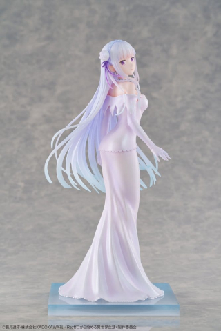 Collectibles - Re:ZERO -Starting Life in Another World- PVC Figure 1/7 Emilia Wedding dress Ver. 24 cm
