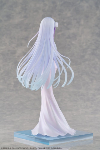 Re:ZERO -Starting Life in Another World- PVC Figure 1/7 Emilia Wedding dress Ver. 24 cm [3]