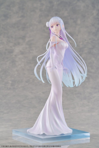 Re:ZERO -Starting Life in Another World- PVC Figure 1/7 Emilia Wedding dress Ver. 24 cm [1]